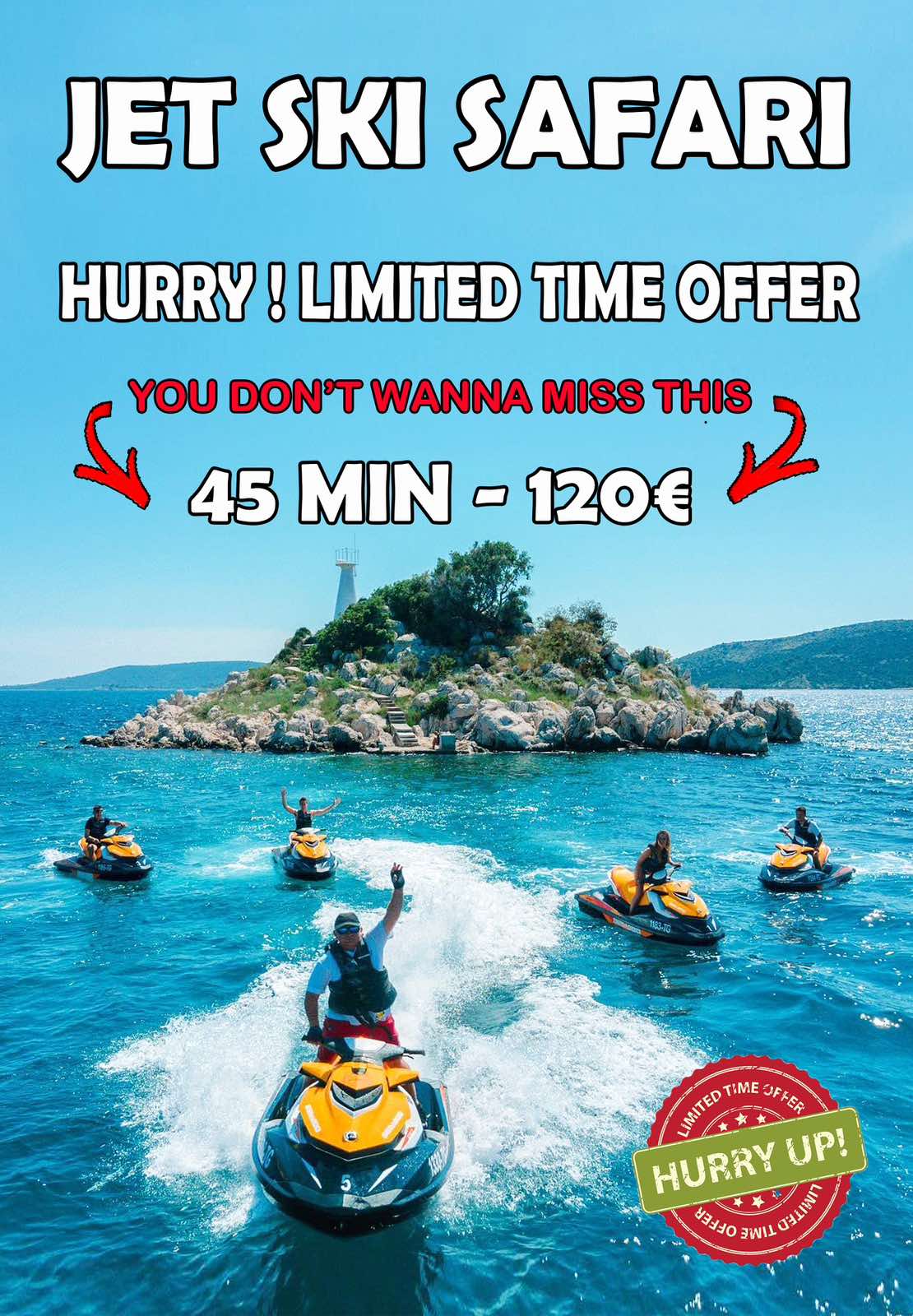 Adventure water sports promotion, Tar, Istria, Croatia