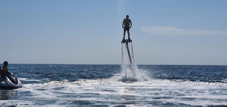 Water sports adventure on the Adriatic coast in Istria