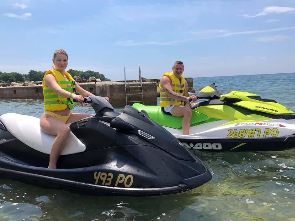 Jet ski rental and water sports near Novigrad, Istria