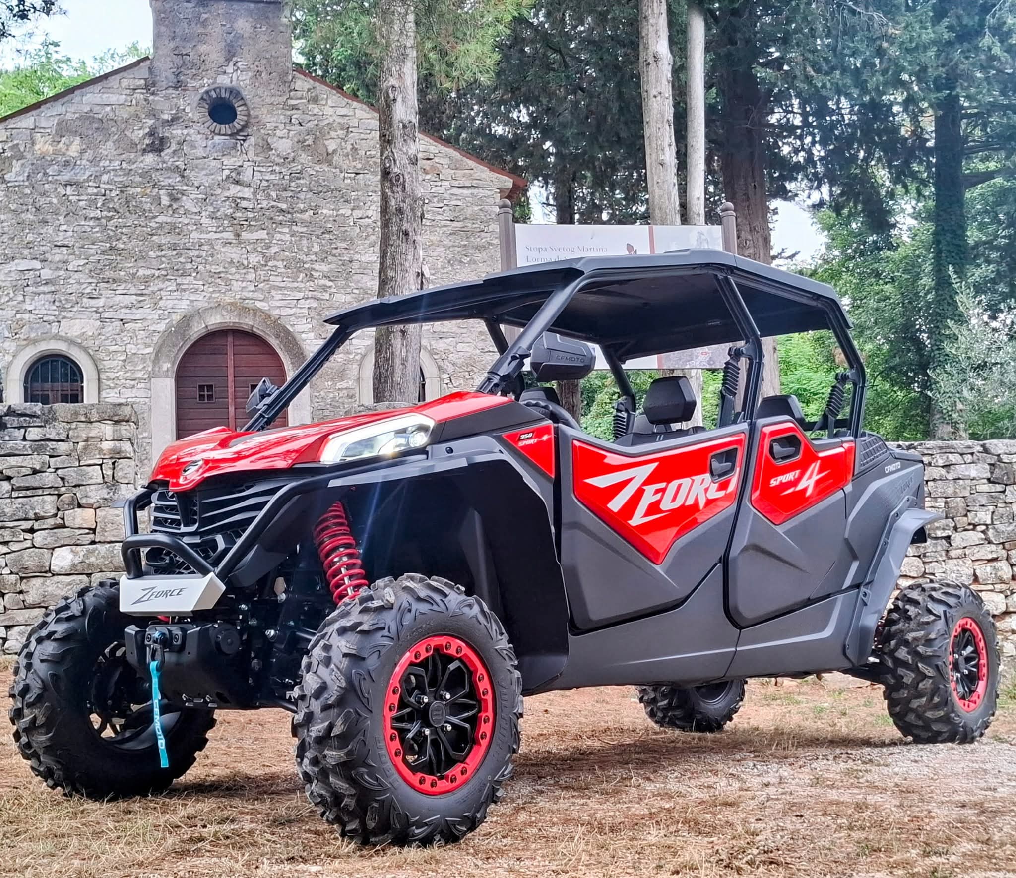 New ATV quad available for rent and tours in Novigrad, Istria